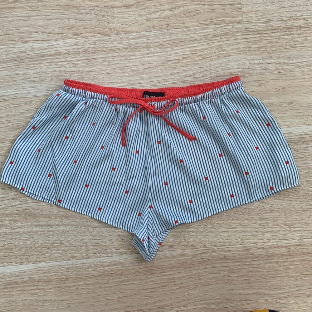 Room Service - Striped Pajama Shorts